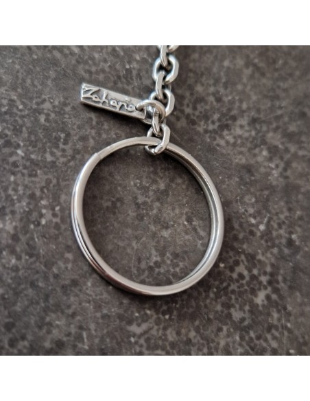 Breloczek Srebro z czaszką od Zahario