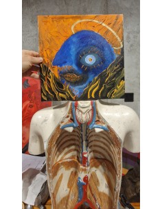 ‘Redhead Burns Fire’ SOLD