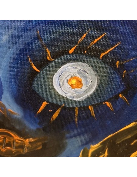 ‘Redhead Burns Fire’ SOLD