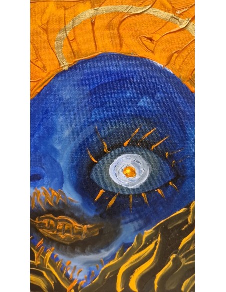 ‘Redhead Burns Fire’ SOLD