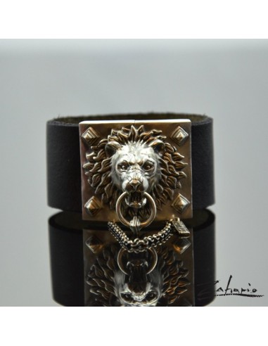 Bracelet Lion Silver
