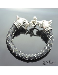 Bracelet Bulteriers Silver