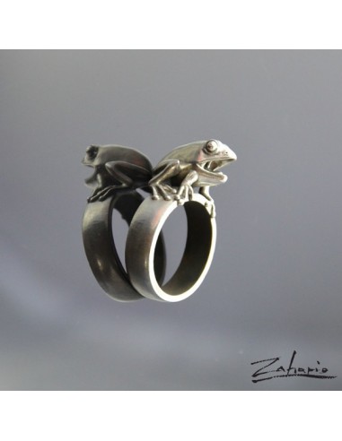 Ring Frog Silver