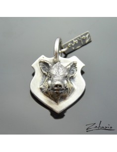 Pendant Boar Silver