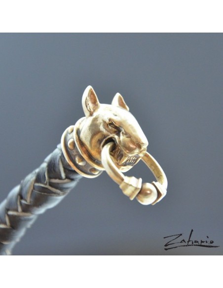 Bransoleta Bulteriery Brąz