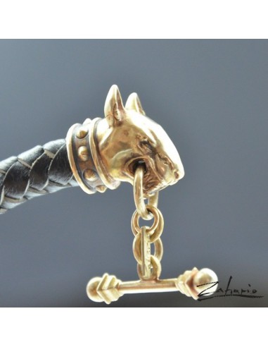 Bransoleta Bulteriery Brąz