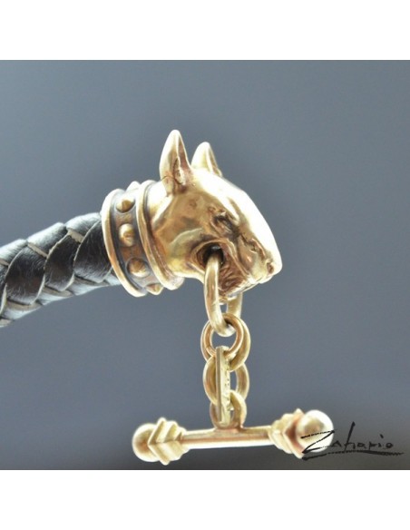 Bransoleta Bulteriery Brąz