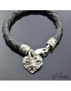 Bracelet Angel in the heart Silver 2