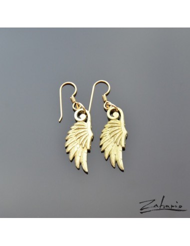 Kolczyki Anielski Dotyk Brąz