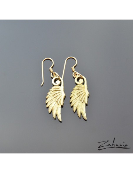 Kolczyki Anielski Dotyk Brąz