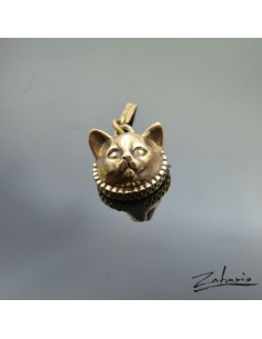 Pendant Cat Bronze