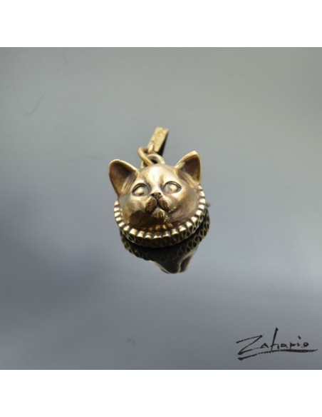 Pendant Cat Bronze