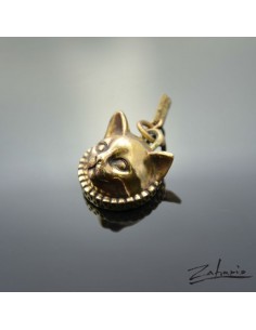 Pendant Cat Bronze 2