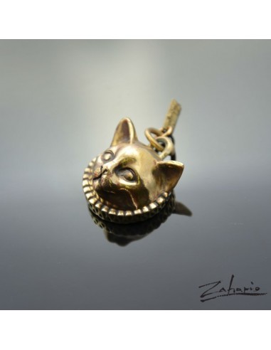 Pendant Cat Bronze