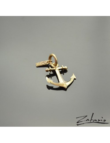 Wisior Kotwica Brąz