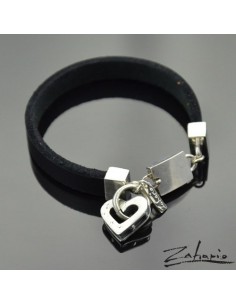 Bransoleta Serce Srebro