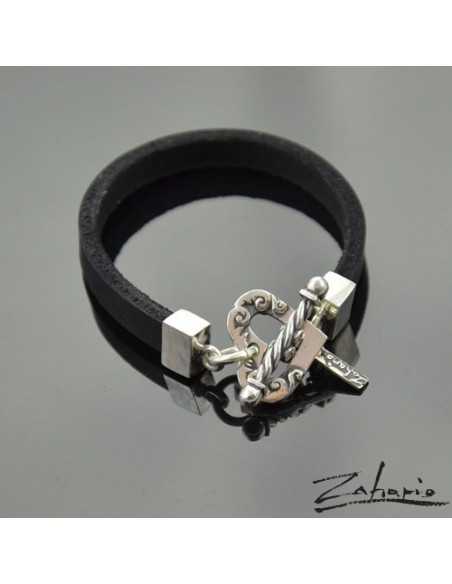 Bracelet Ornamented Heart Silver