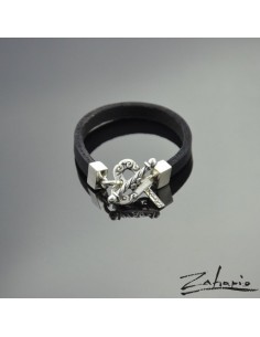 Bransoleta Serce Zdobione Srebro 2