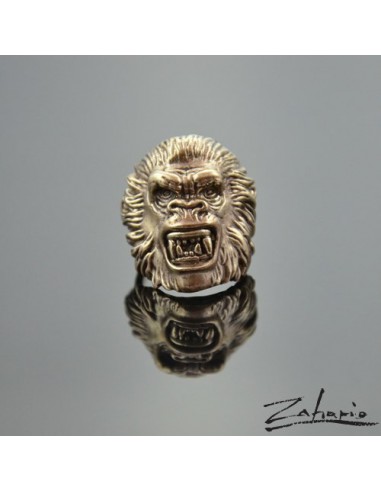 Pierścień Goryl Brąz