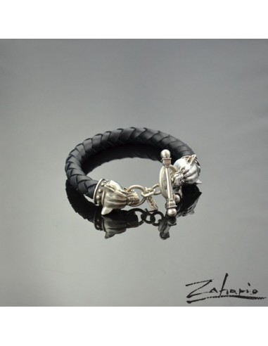 Bracelet Wolves Large Silver