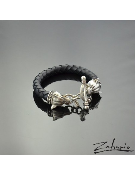 Bracelet Wolves Large Silver