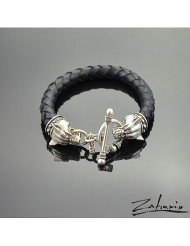 Bracelet Wolves Large Silver