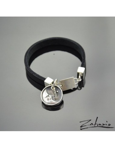 Bracelet Watchman Day and Night Black Silver