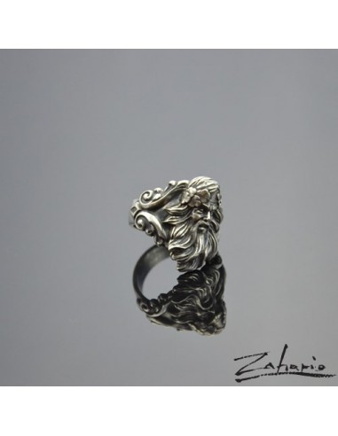 Pierścień Szachraj Dębowy Srebro