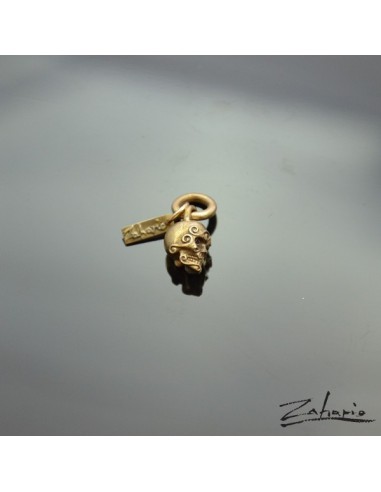 Pendant Ornamented Skull Bronze