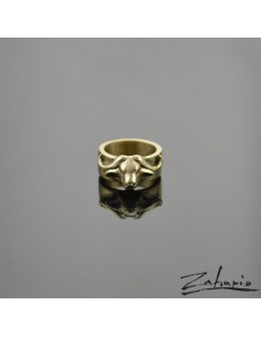 Pierścień Bawół Brąz