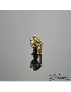 Pendant Tiny Kitty Bronze