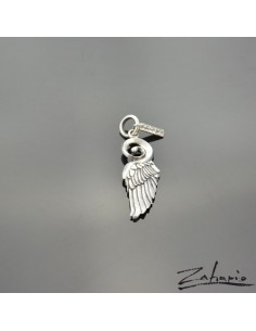Pendant Wing Large Silver 2