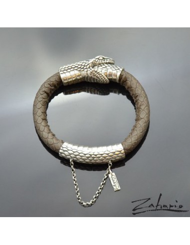 Bracelet Snake Ouroboros Silver