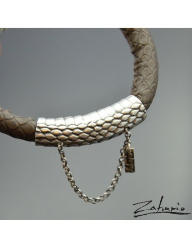 Bracelet Snake Ouroboros Silver