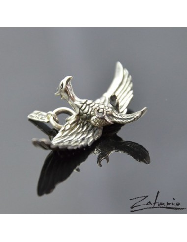 Wisior Feniks Srebro