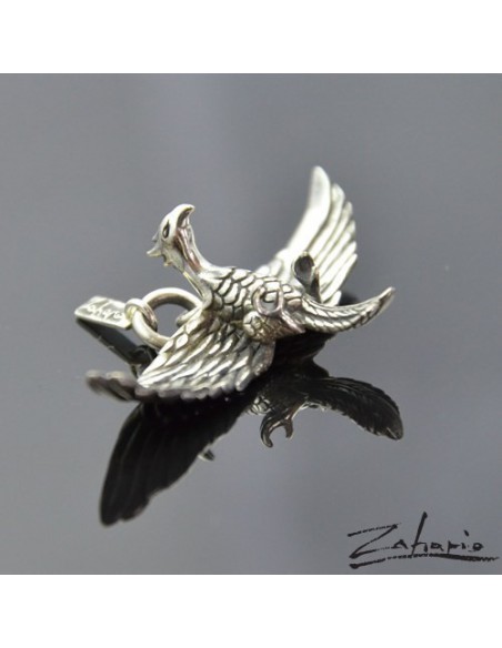 Wisior Feniks Srebro