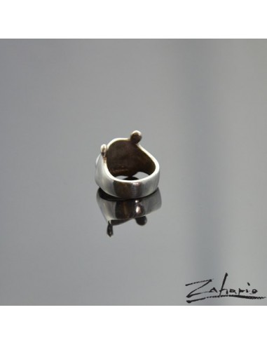 Ring Panda Silver