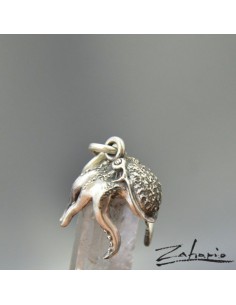 Pendant  Octopus Quartz Silver