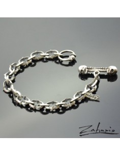 Bransoleta Wstęp do Nieśmiertelności Srebro 2