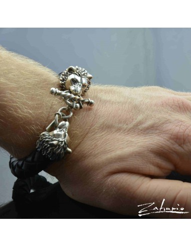 Bracelet Lions Silver