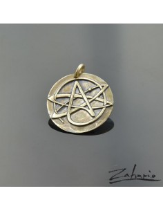 Pendant Atheizm Symbol Bronze 2