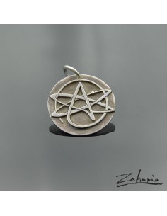 Pendant Atheizm Symbol Silver