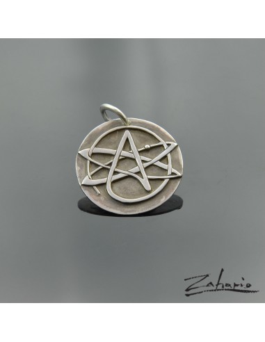 Pendant Atheizm Symbol Silver