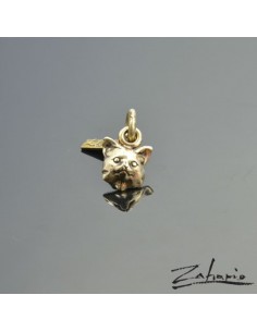 Pendant Kitten Bronze