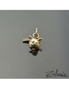 Pendant Kitten Bronze 2