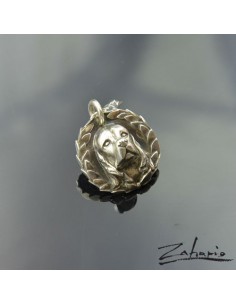 Pendant Dog Silver 2
