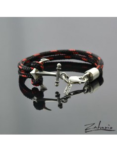 Bransoleta Kotwica Srebro 2