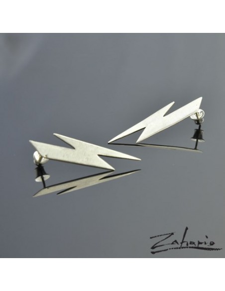 Earrings Lightnings Silver