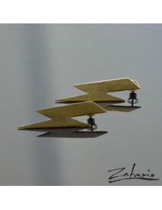 Earrings Lightnings Bronze