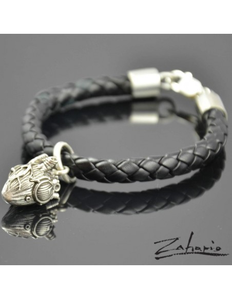 Bracelet Biomechanical Heart Silver